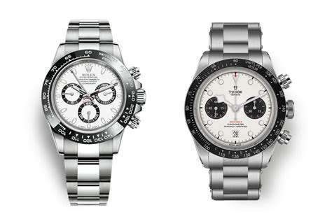 rolex daytona vs tudor chrono|Rolex vs tudor chrono.